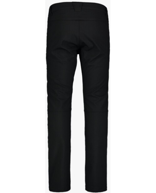 MEN'S BLACK SOFTSHELL PANTS WITH FLEECE STABILIZE