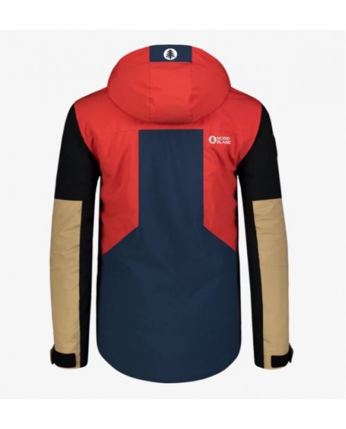 Men's beige ski and snowboard jacket IMPRESSIVE