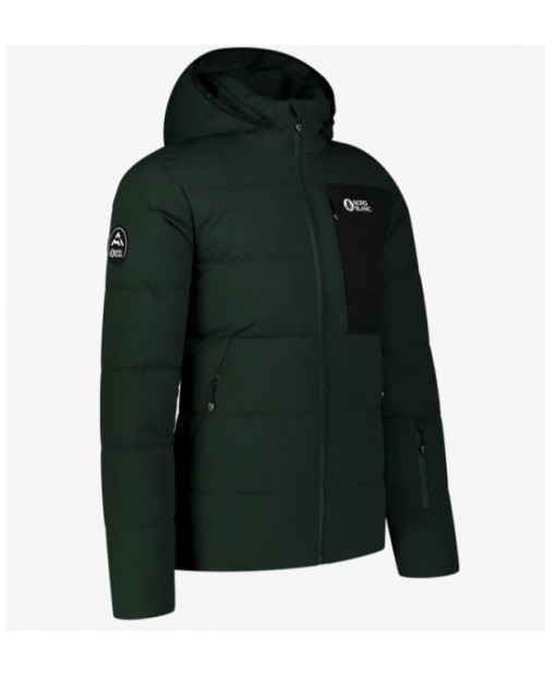 Men's green winter jacket ORIENTING