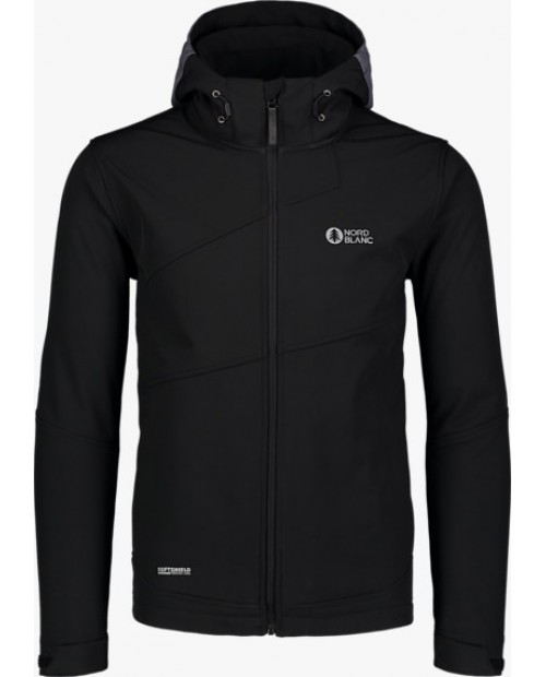 Mens softshell jacket with fleece aid