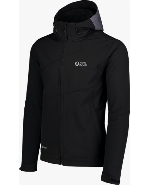 Mens softshell jacket with fleece aid