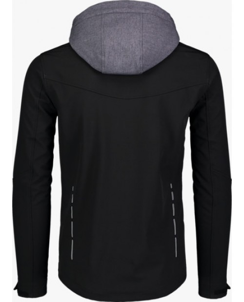 Mens softshell jacket with fleece aid