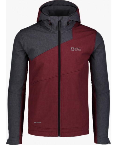 Mens softshell jacket with fleece aid