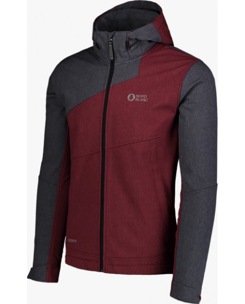 Mens softshell jacket with fleece aid