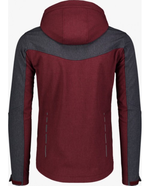 Mens softshell jacket with fleece aid