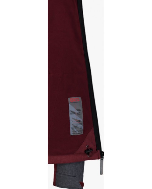 Mens softshell jacket with fleece aid