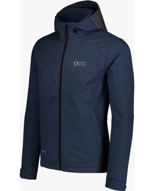 Mens softshell jacket with fleece aid