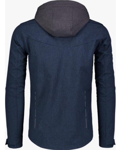 Mens softshell jacket with fleece aid