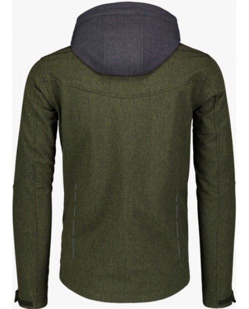 Mens softshell jacket with fleece aid