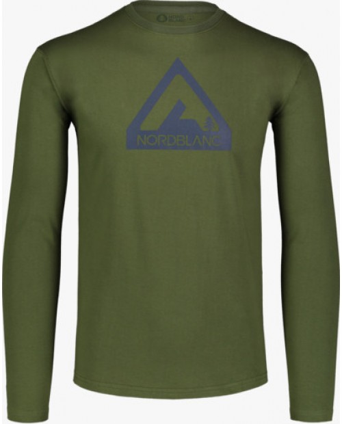 Mens cotton longsleeve uphill