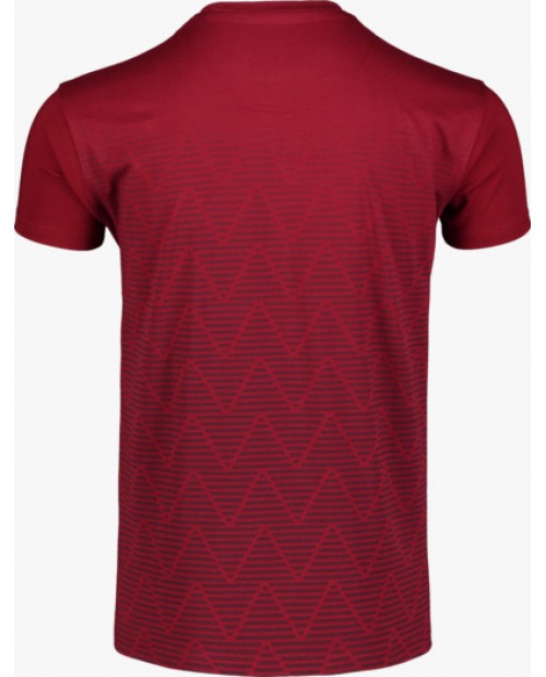 Mens cotton t-shirt crimp