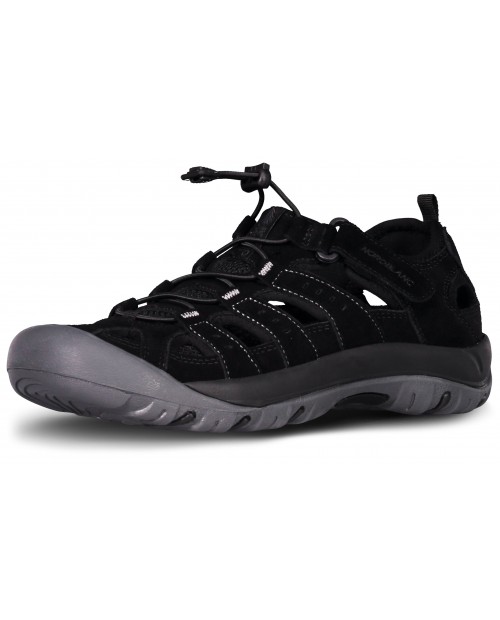 Mens outdoor leather sandal ORBIT