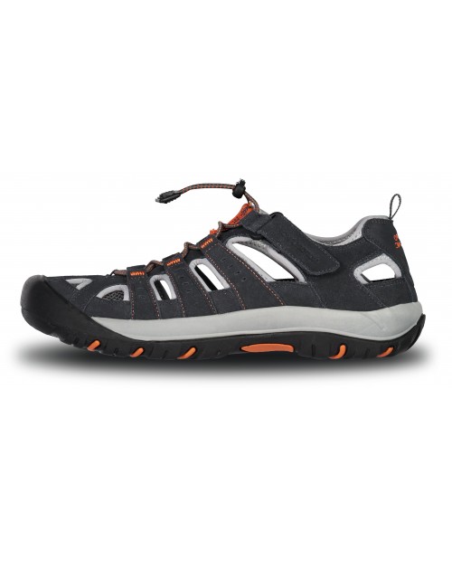 Mens outdoor leather sandal ORBIT