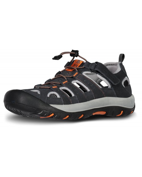 Mens outdoor leather sandal ORBIT