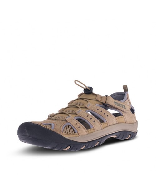 Mens outdoor leather sandal ORBIT