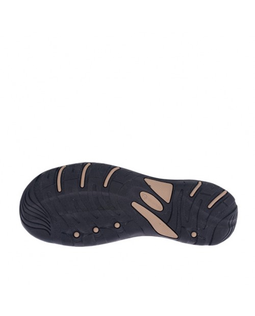 Mens outdoor leather sandal ORBIT