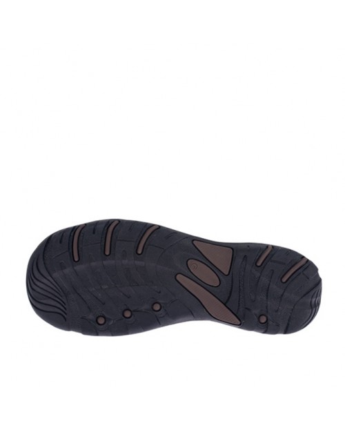Mens outdoor leather sandal ORBIT