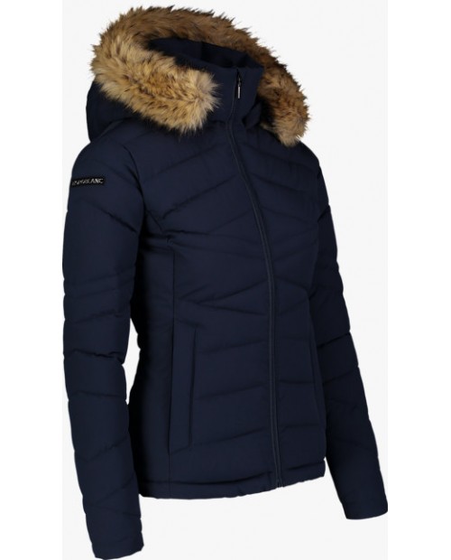 Womens winter jacket pucker