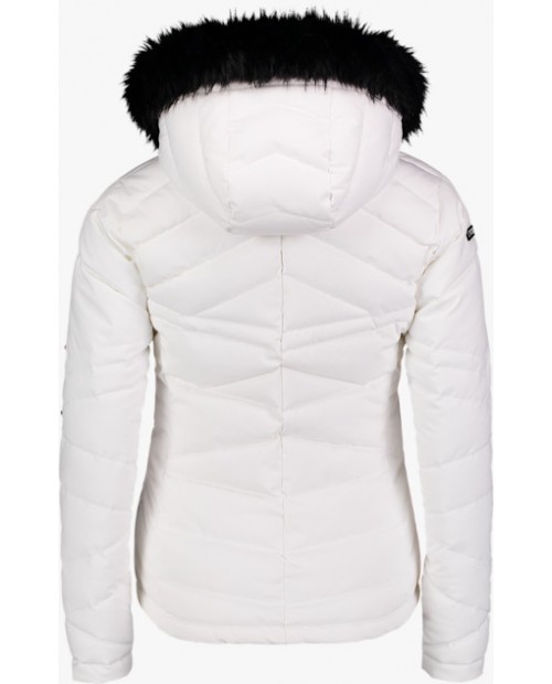 Womens winter jacket pucker