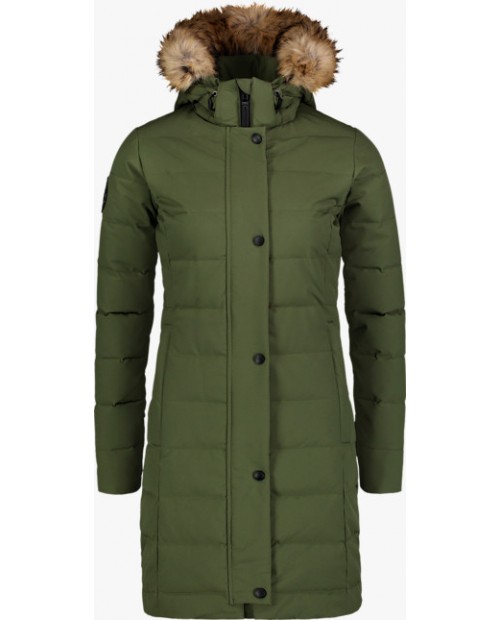 Womens down parka chilly