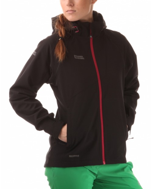 Ladies 2-in-1 membrane light softshell 3LL jacket 4x4 stretch