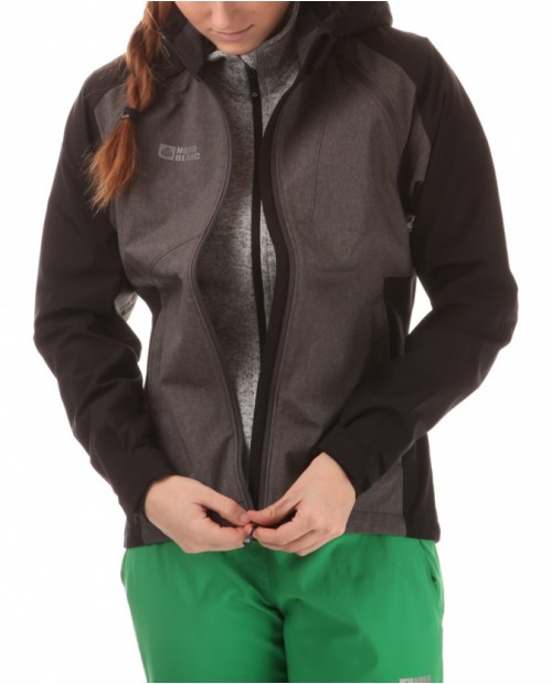 Ladies 2-in-1 membrane light softshell 3LL jacket 4x4 stretch