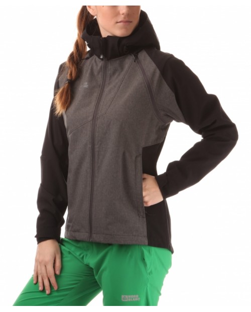 Ladies 2-in-1 membrane light softshell 3LL jacket 4x4 stretch