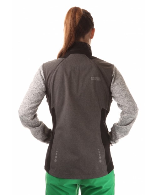 Ladies 2-in-1 membrane light softshell 3LL jacket 4x4 stretch