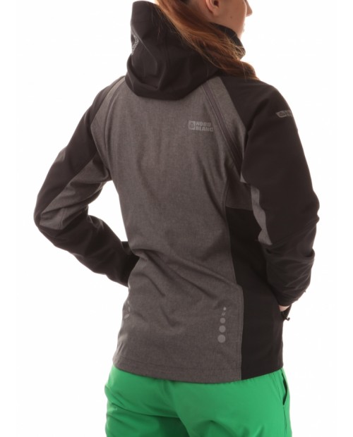 Ladies 2-in-1 membrane light softshell 3LL jacket 4x4 stretch