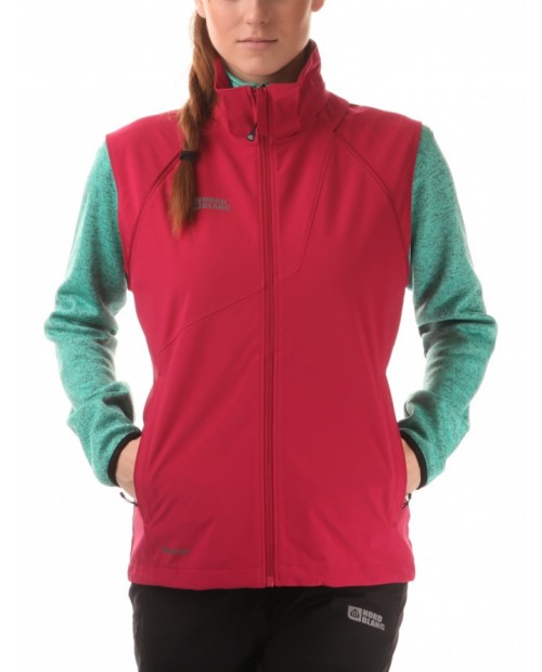 Ladies 2-in-1 membrane light softshell 3LL jacket 4x4 stretch