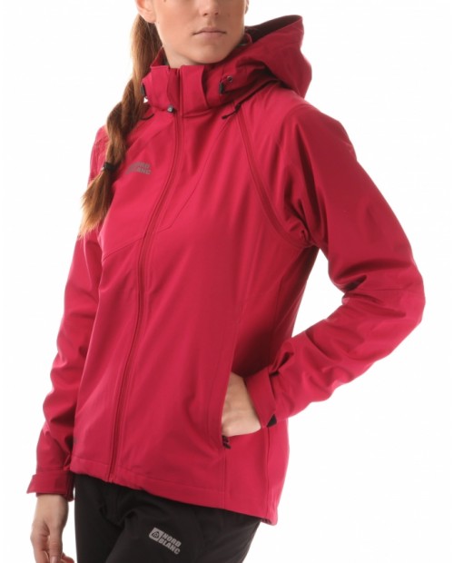 Ladies 2-in-1 membrane light softshell 3LL jacket 4x4 stretch