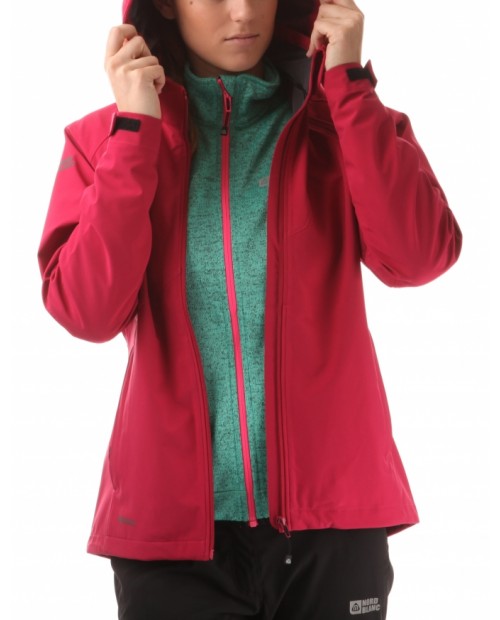 Ladies 2-in-1 membrane light softshell 3LL jacket 4x4 stretch