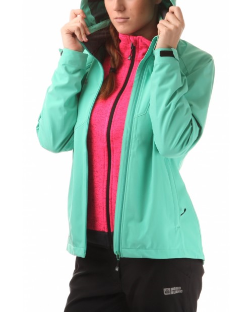 Ladies 2-in-1 membrane light softshell 3LL jacket 4x4 stretch