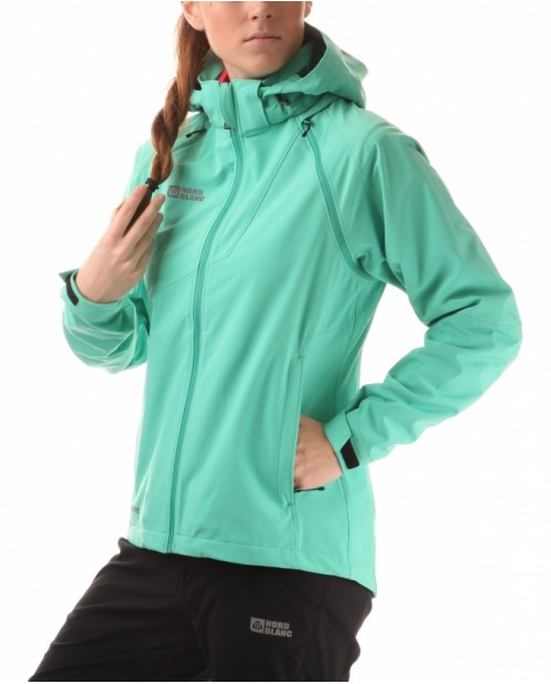 Ladies 2-in-1 membrane light softshell 3LL jacket 4x4 stretch