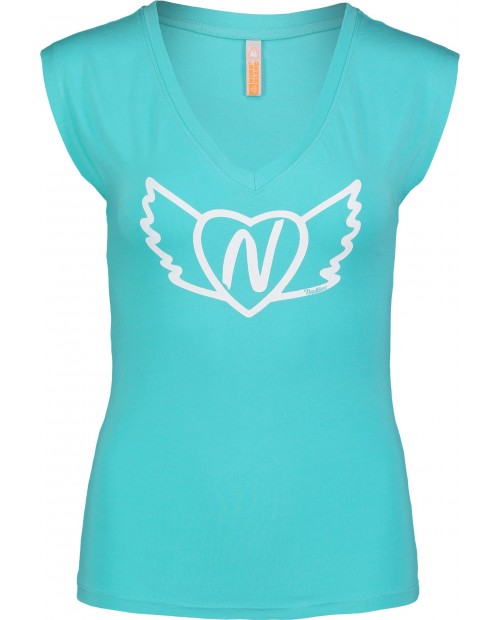 Womens elastic t-shirt WINGED