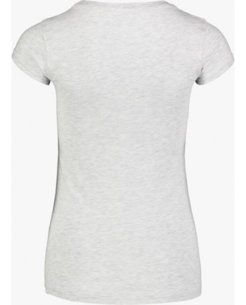 Womens cotton t-shirt notch